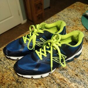 New Balance Mens 1850 V1 M1850BY1 Blue Running Shoes Sneakers Size 11.5 4E Wide